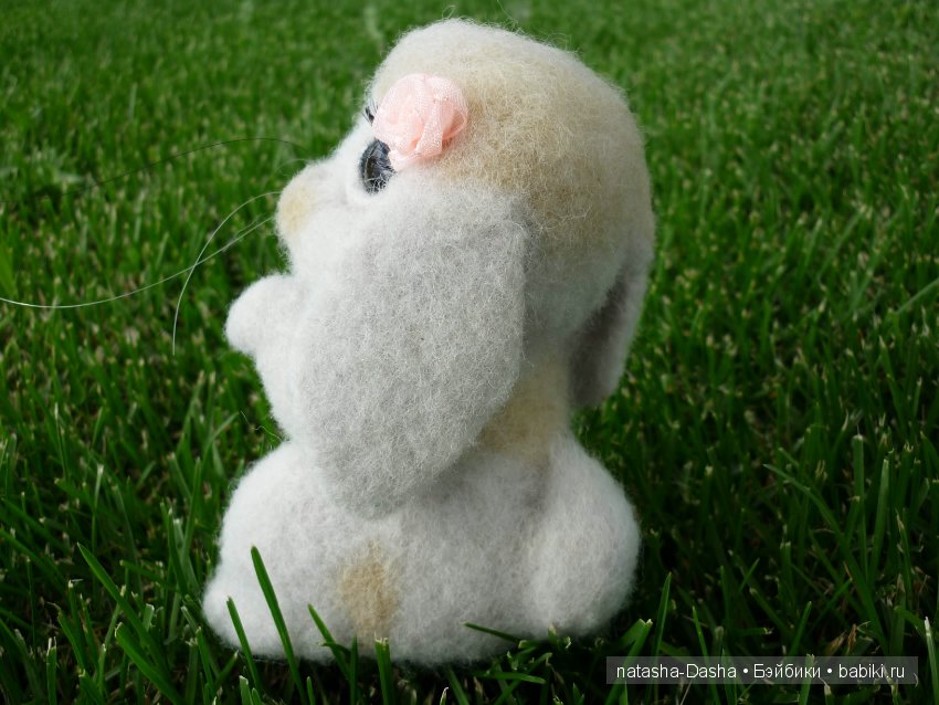 Заинька Стешенька. Валяние из шерсти (фото 10)