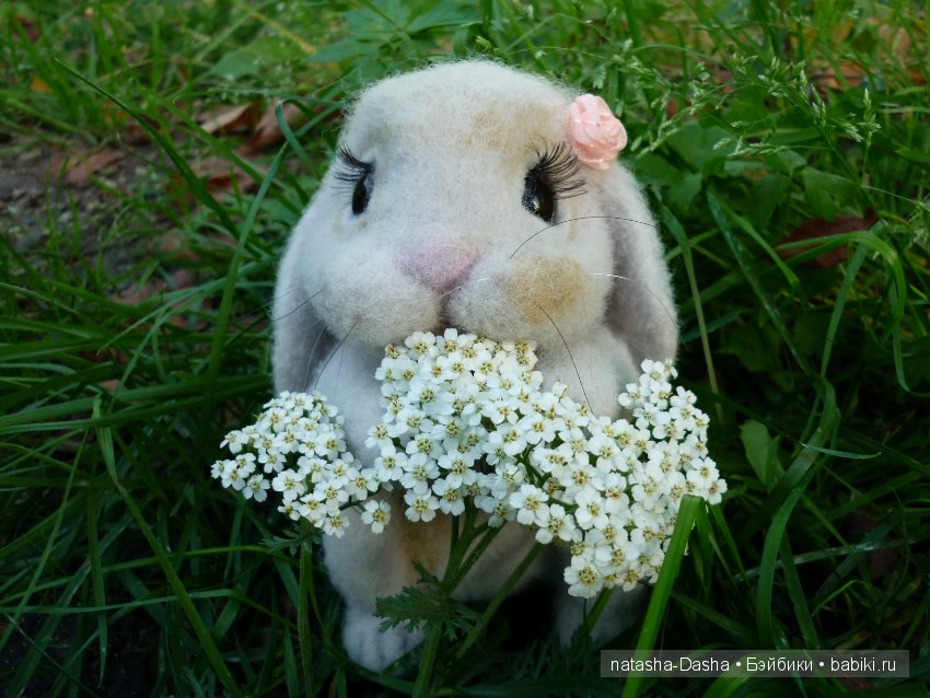 Заинька Стешенька. Валяние из шерсти