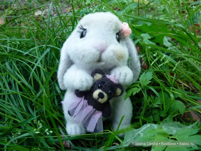 Заинька Стешенька. Валяние из шерсти