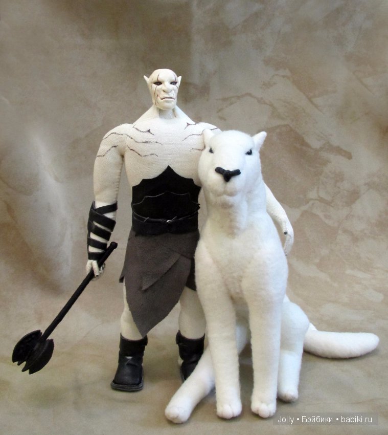 Белая девочка — Текстильные игрушки и примитивы: кофейные (фото 2)