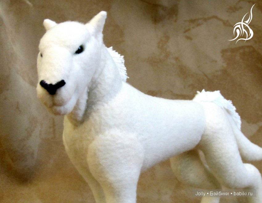 Белая девочка — Текстильные игрушки и примитивы: кофейные (фото 6)