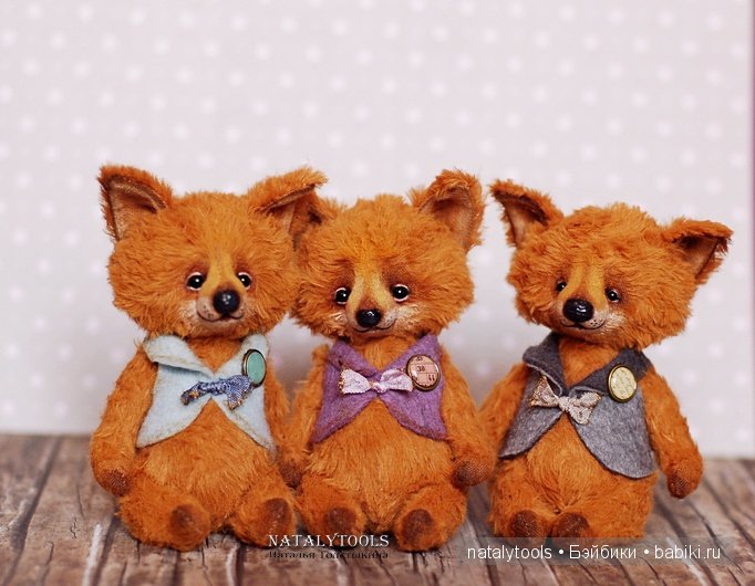 Новенькая игрушка ручной работы лисенок на ладошке (фото 9)