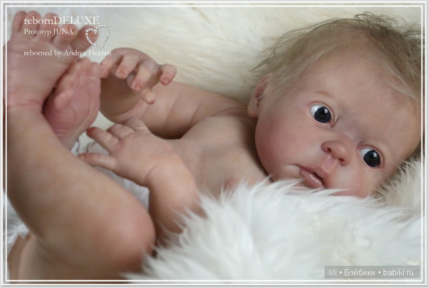 Молд куклы реборн Juna скульптора Sheila Michael (фото 2)