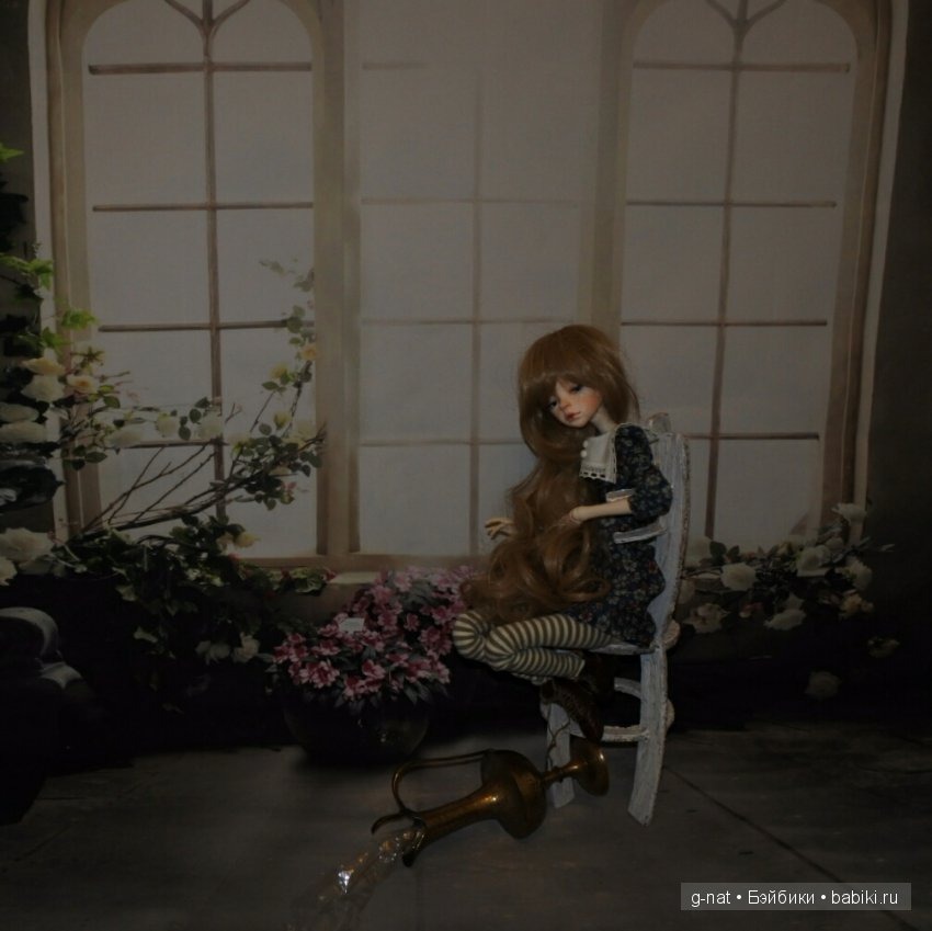 Шанталь и её цветы — Гибридизация кукол BJD (БЖД): пересадка головы