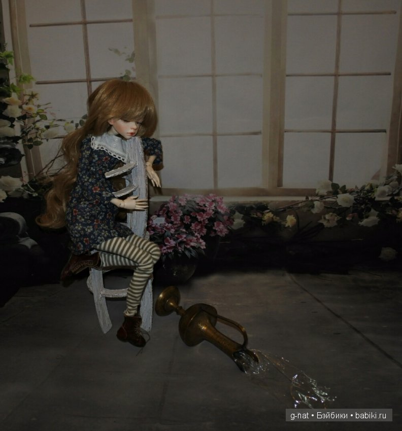 Шанталь и её цветы — Гибридизация кукол BJD (БЖД): пересадка головы (фото 5)