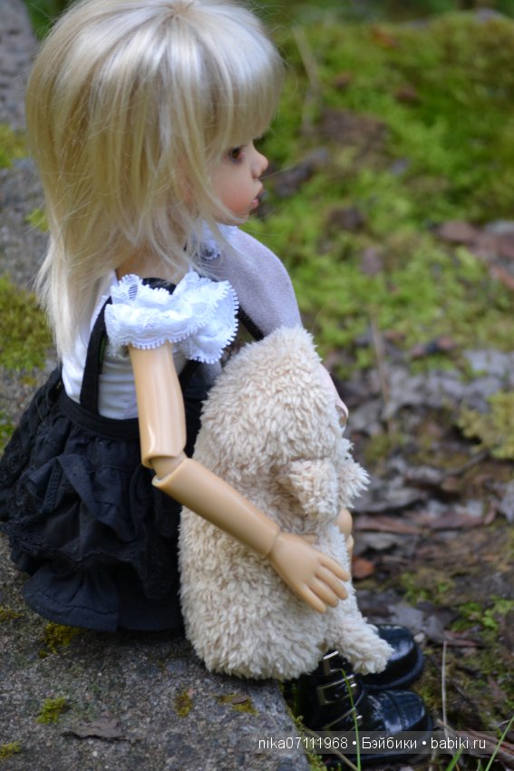 Моя любимая Хоуп с кролом Фортуна и малышкой Сури