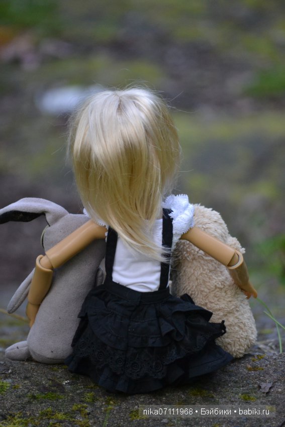 Моя любимая Хоуп с кролом Фортуна и малышкой Сури