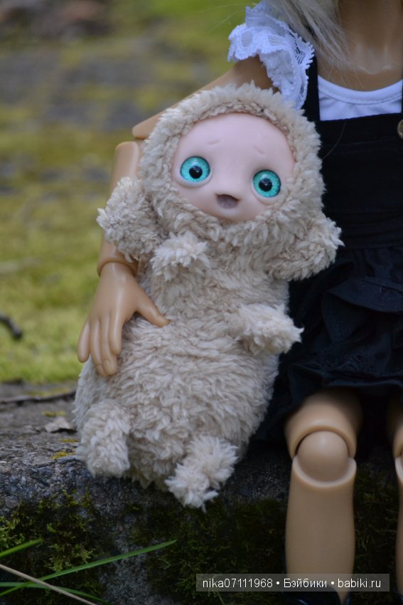 Моя любимая Хоуп с кролом Фортуна и малышкой Сури