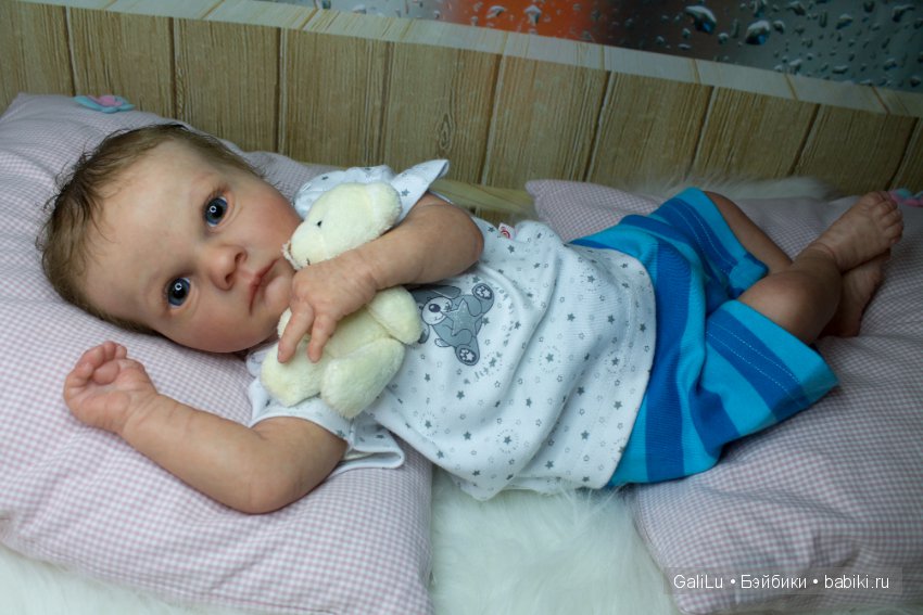 Realborn Asher awake. Куклы-реборн Галины Людвиг (фото 2)