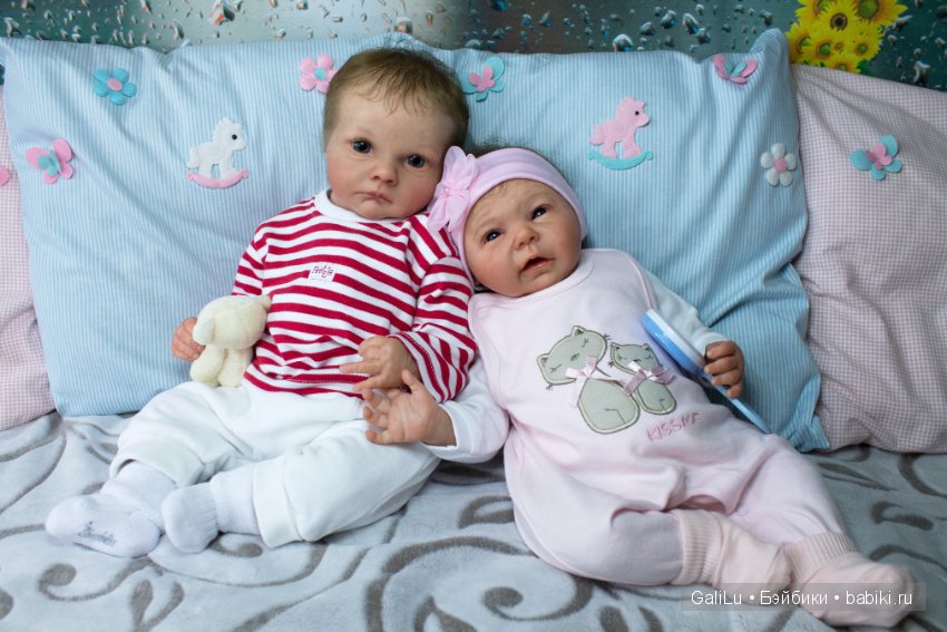 Realborn Asher awake. Куклы-реборн Галины Людвиг