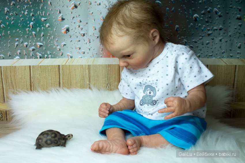 Realborn Asher awake. Куклы-реборн Галины Людвиг (фото 6)