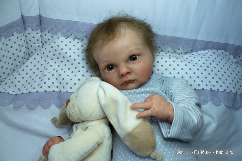 Realborn Asher awake. Куклы-реборн Галины Людвиг (фото 10)