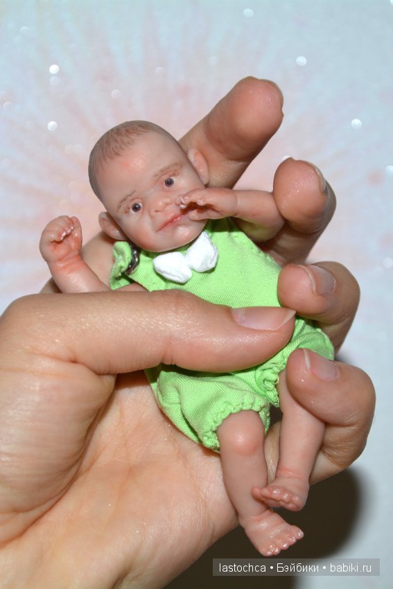 Двойняшки от Елены Ткаченко. Мини куклы (фото 2)