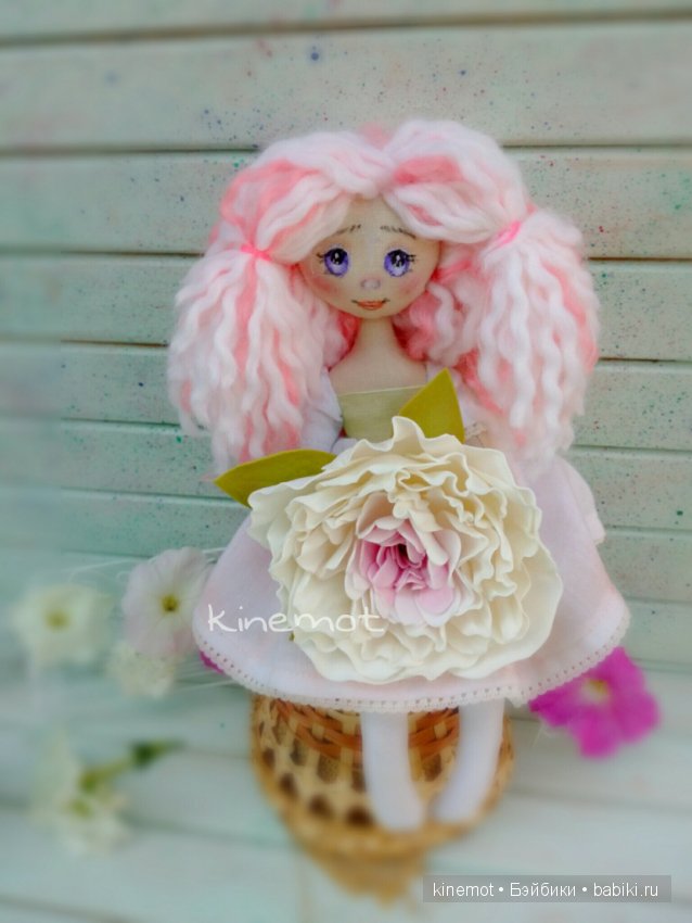 Мои цветики. Куклы из ткани (фото 3)