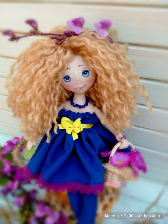 Мои цветики. Куклы из ткани (фото 5)
