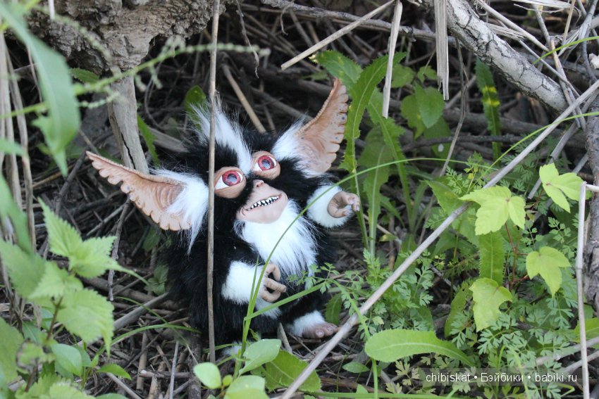 Гремлины — Игрушки в смешанной технике (мех и глина): Арт (фото 3)