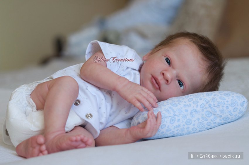 Новый молд куклы реборн Realborn Clyde Awake