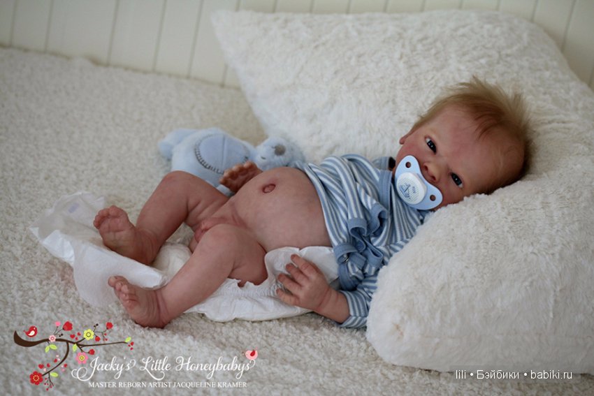 Новый молд куклы реборн Realborn Clyde Awake (фото 4)