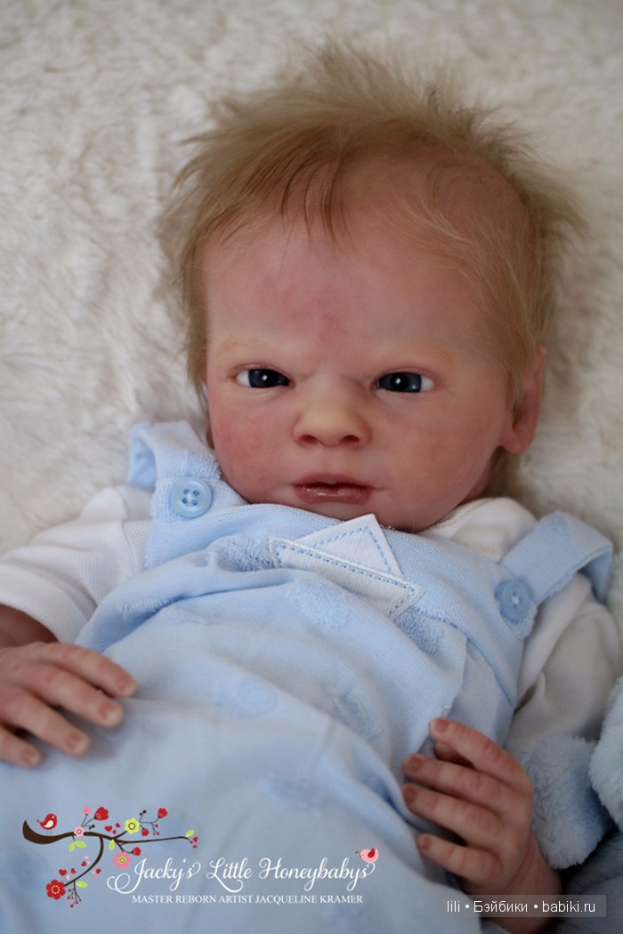 Новый молд куклы реборн Realborn Clyde Awake (фото 5)