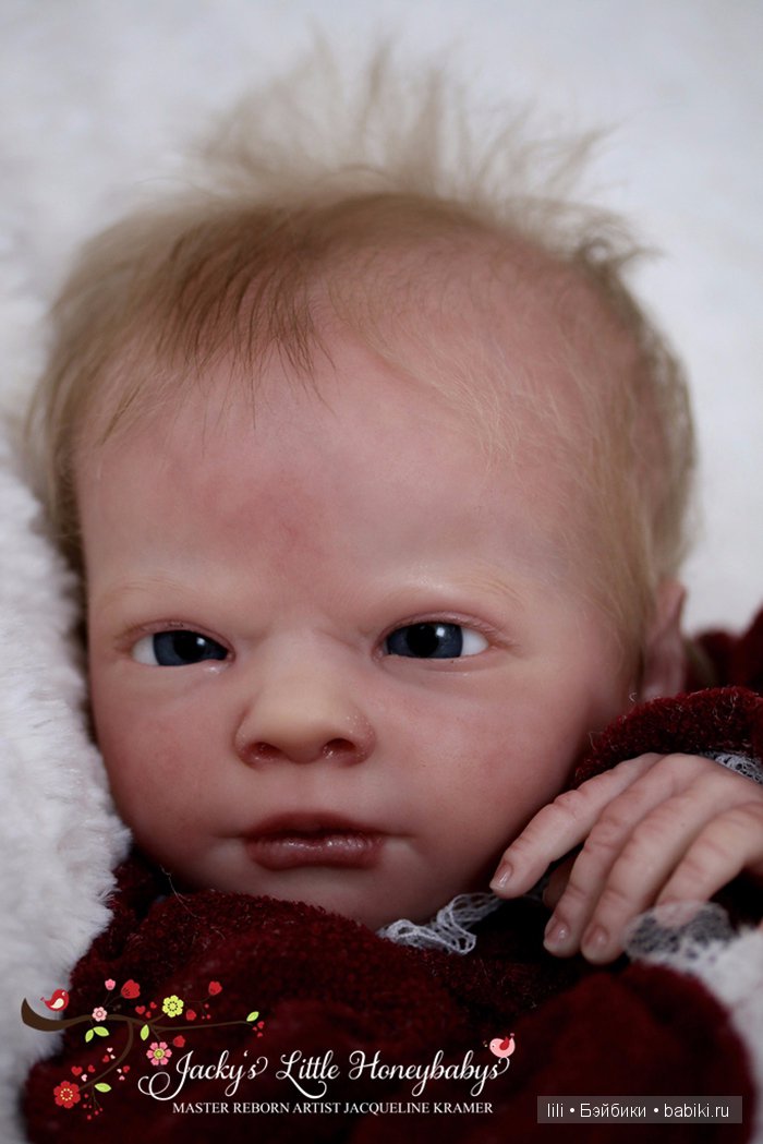 Новый молд куклы реборн Realborn Clyde Awake (фото 3)