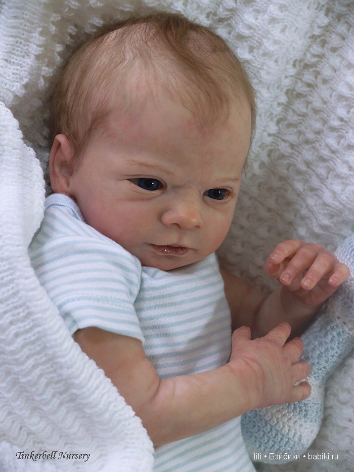 Новый молд куклы реборн Realborn Clyde Awake (фото 7)