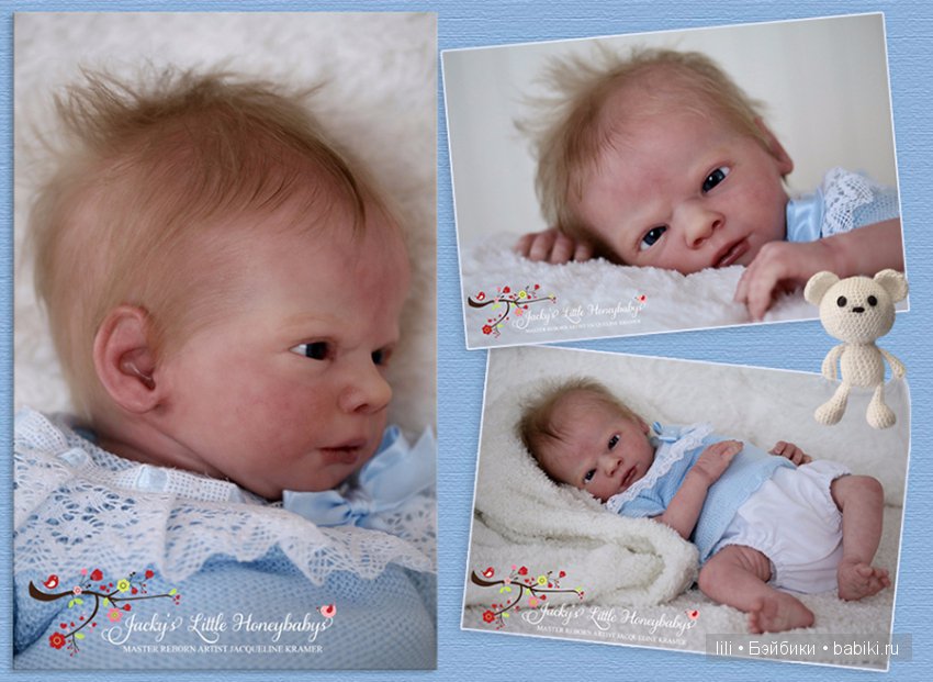 Новый молд куклы реборн Realborn Clyde Awake