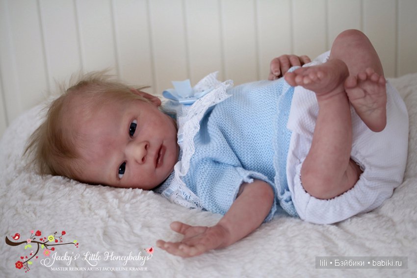 Новый молд куклы реборн Realborn Clyde Awake (фото 2)