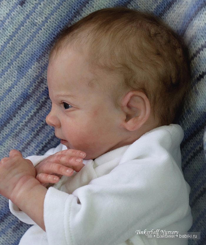 Новый молд куклы реборн Realborn Clyde Awake (фото 9)