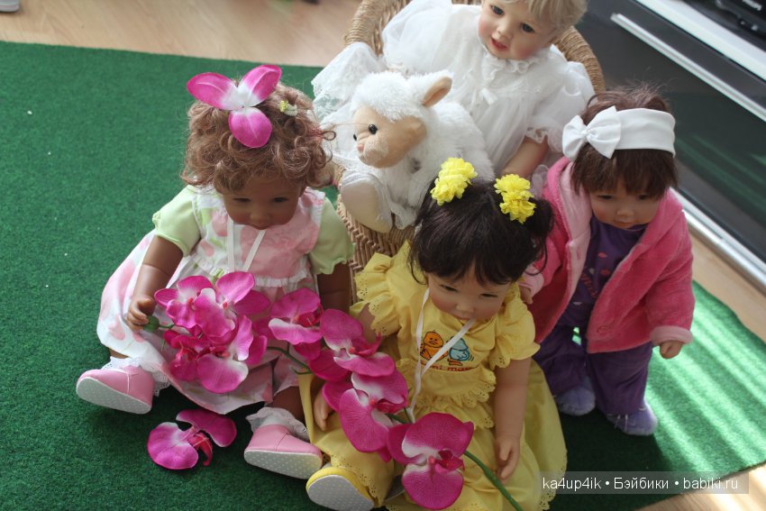 4 сестрички — Куклы Doris Stannat (Дорис Штаннат): силикон