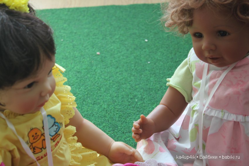 4 сестрички — Куклы Doris Stannat (Дорис Штаннат): силикон (фото 10)