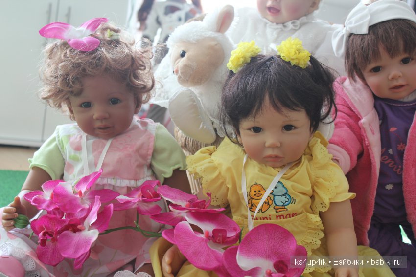 4 сестрички — Куклы Doris Stannat (Дорис Штаннат): силикон