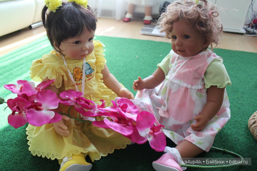 4 сестрички — Куклы Doris Stannat (Дорис Штаннат): силикон (фото 9)