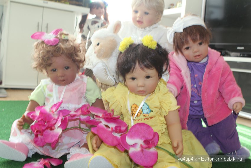 4 сестрички — Куклы Doris Stannat (Дорис Штаннат): силикон