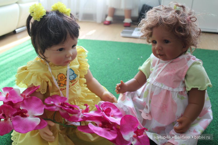 4 сестрички — Куклы Doris Stannat (Дорис Штаннат): силикон