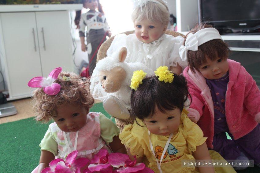 4 сестрички — Куклы Doris Stannat (Дорис Штаннат): силикон