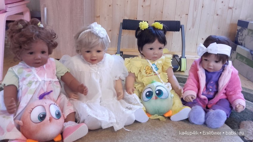 4 сестрички — Куклы Doris Stannat (Дорис Штаннат): силикон (фото 5)