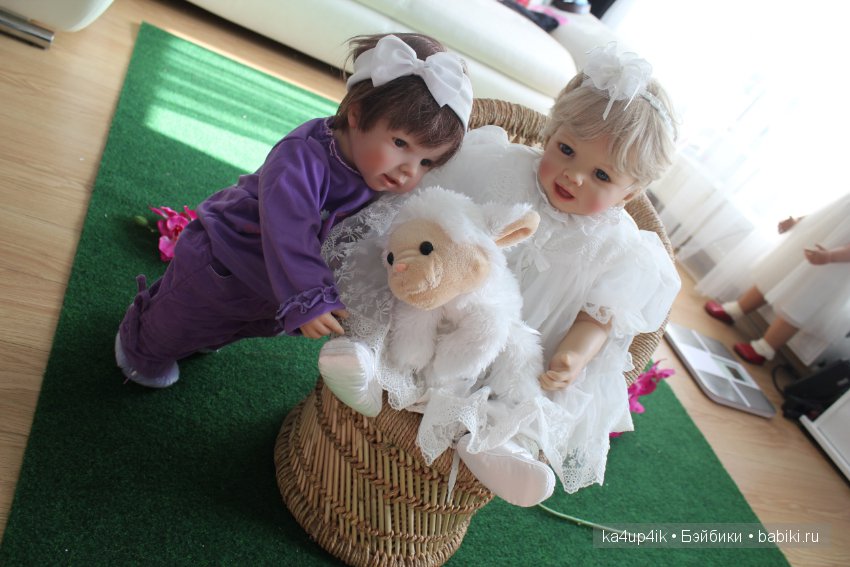 4 сестрички — Куклы Doris Stannat (Дорис Штаннат): силикон