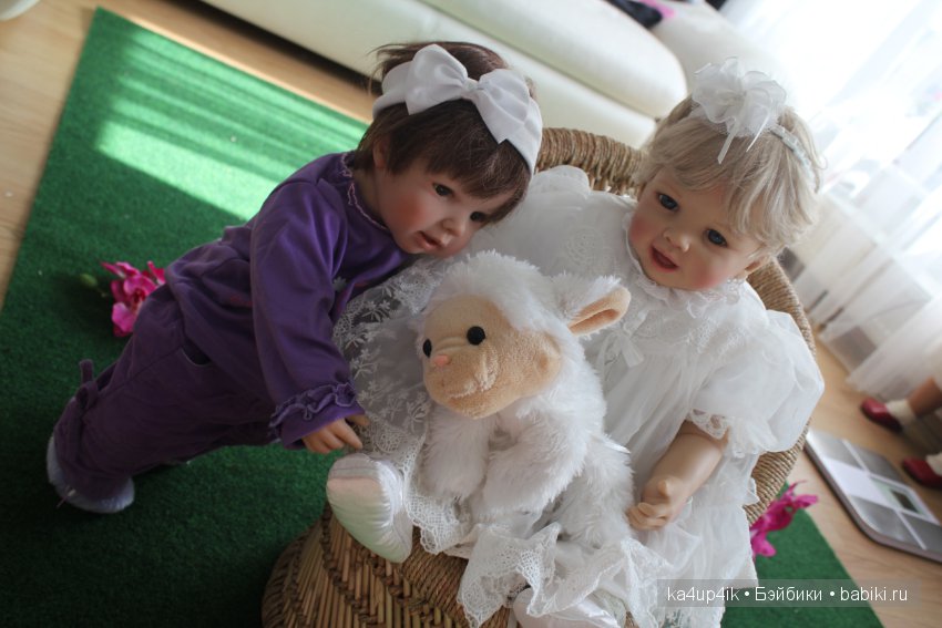 4 сестрички — Куклы Doris Stannat (Дорис Штаннат): силикон