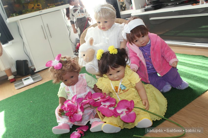 4 сестрички — Куклы Doris Stannat (Дорис Штаннат): силикон