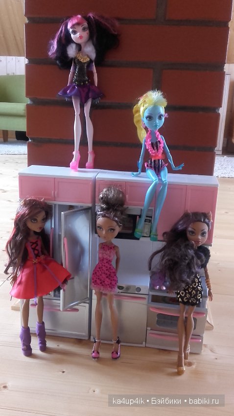 Монстряшки развлекаются — Куклы Monster High и Ever After High: G1