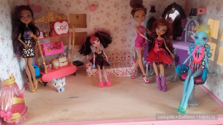 Монстряшки развлекаются — Куклы Monster High и Ever After High: G1
