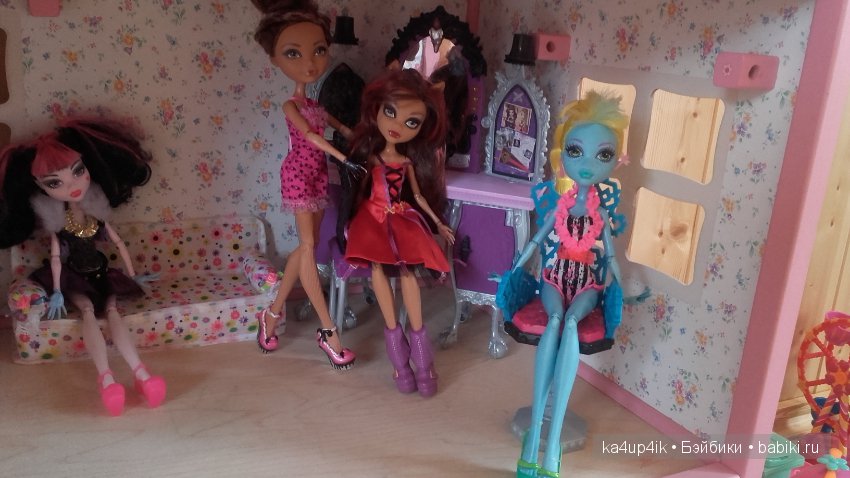 Монстряшки развлекаются — Куклы Monster High и Ever After High: G1