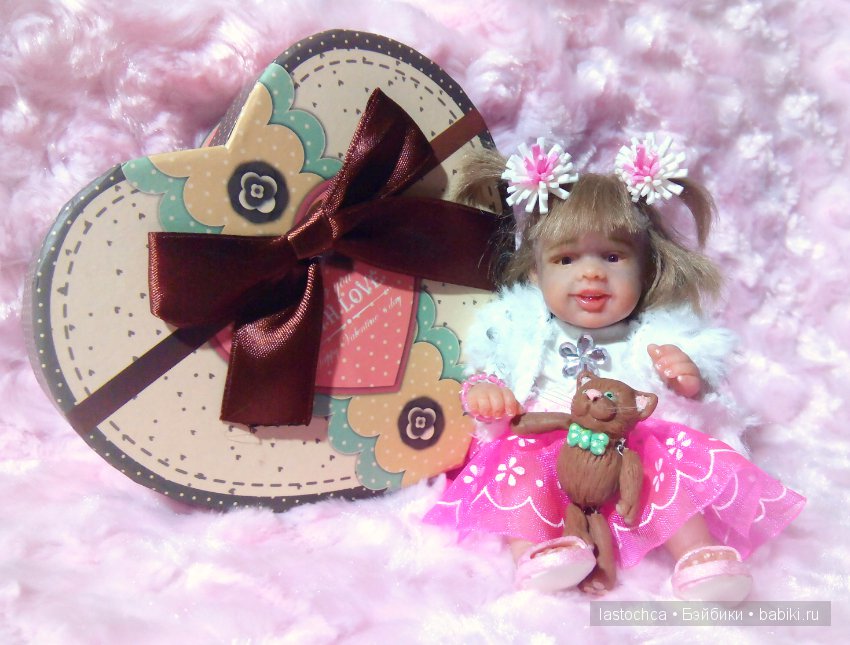 Алиночка - озорная мини кукла от Елены Ткаченко (фото 4)