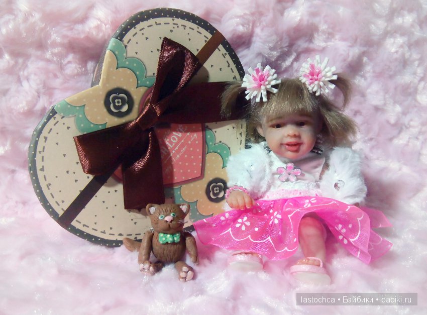 Алиночка - озорная мини кукла от Елены Ткаченко (фото 2)
