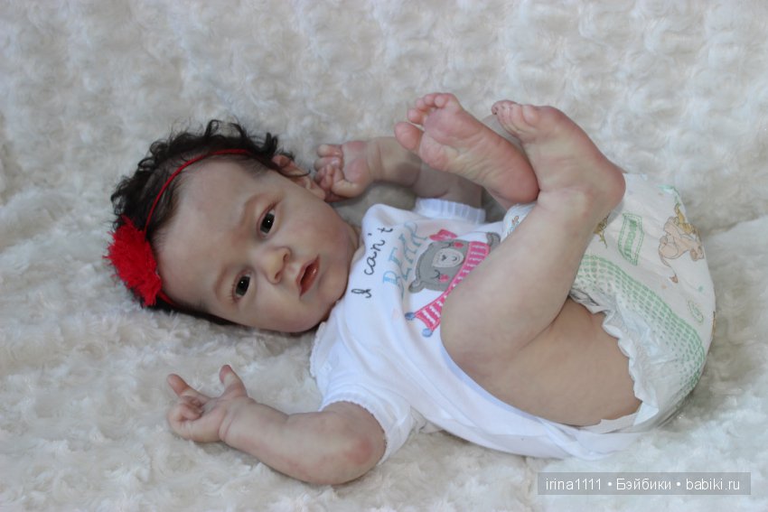 Кучеряшка Мери Энн — Куклы Реборн (Reborn): работы мастеров