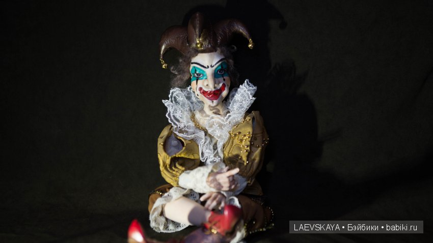 Будуарная кукла ручной работы