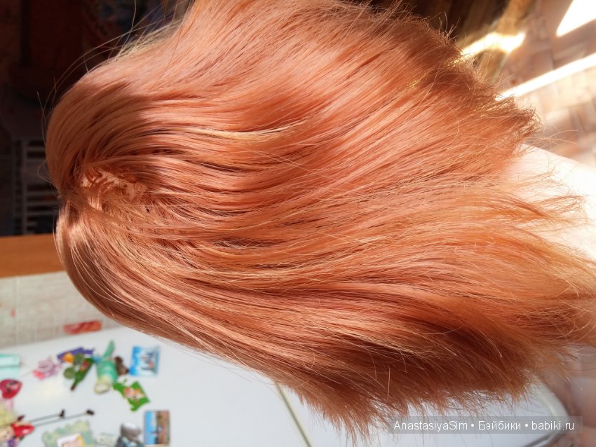 Частичная прошивка волос кукле от Паолы Рейна (фото 7)