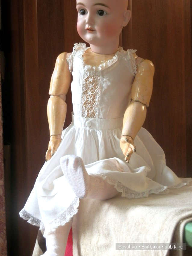 Первый опыт отбеливания антикварной одежды... или... Боже-Боже, как же страшно (фото 5)