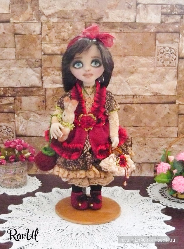 Текстильная кукла Эсмер — Авторские текстильные куклы: Вальдорфские (фото 2)