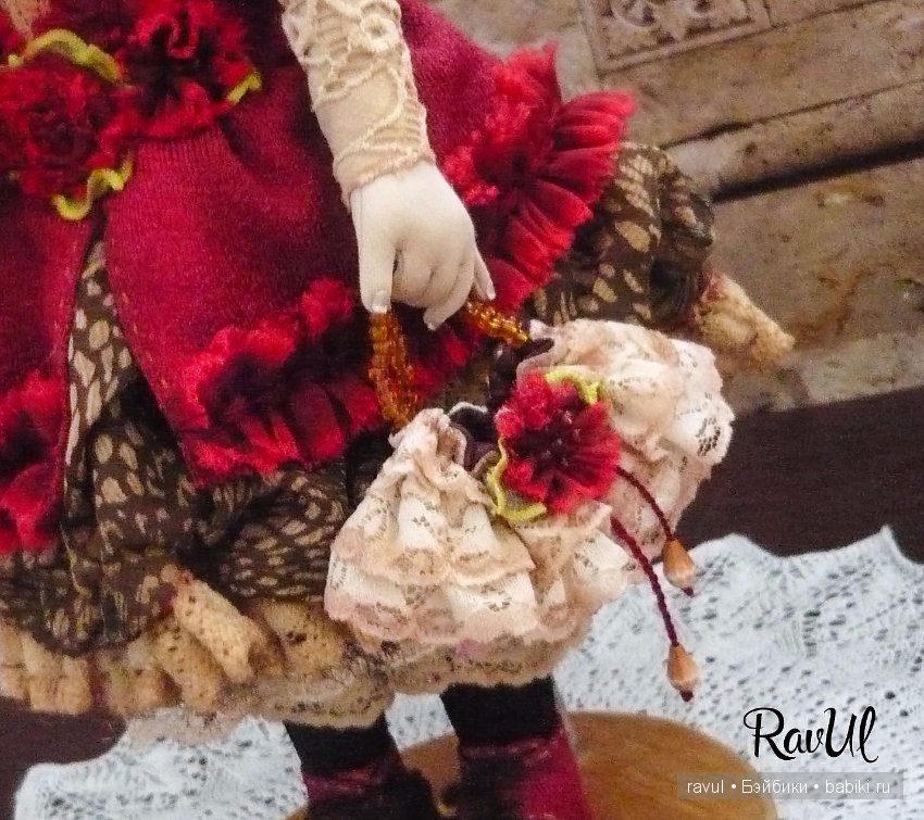 Текстильная кукла Эсмер — Авторские текстильные куклы: Вальдорфские (фото 8)